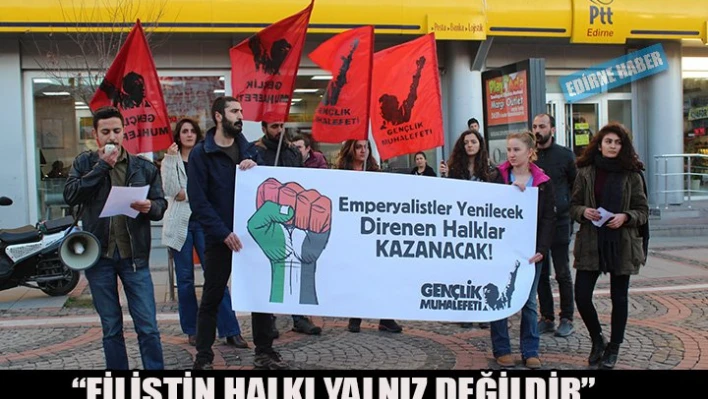 'Taşların direnişi tankları yenecek'
