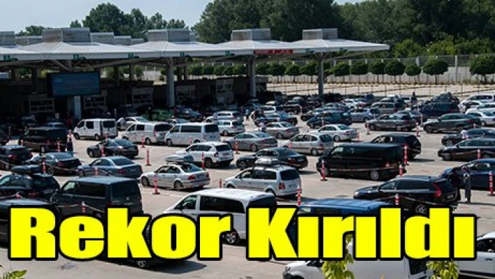 Rekor kırıldı