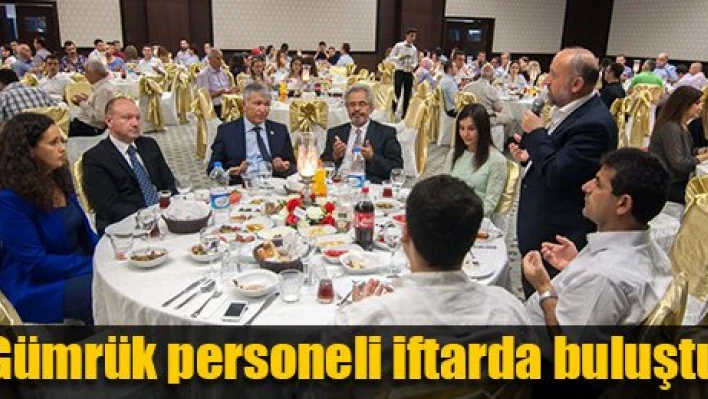 Geleneksel iftarda buluştular