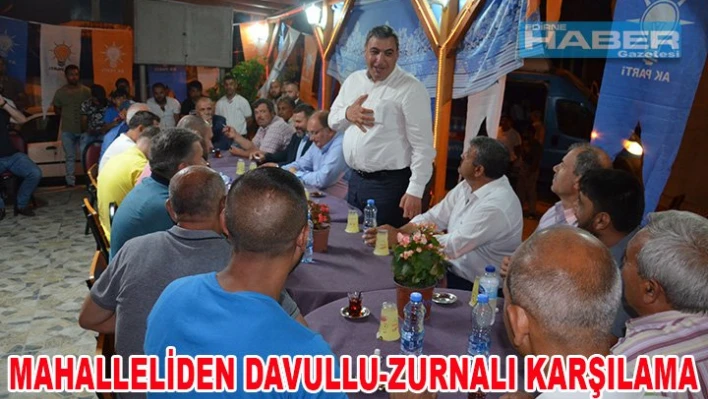 Davullu - zurnalı karşılama