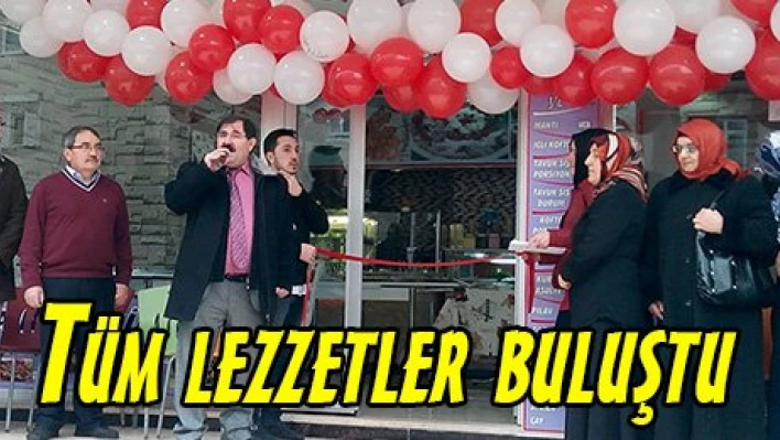 Tüm lezzetler buluştu