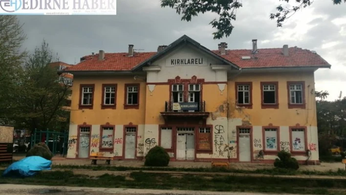 Tarihi gar binası restore edilecek