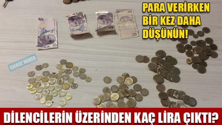 Dilencilere operasyon!