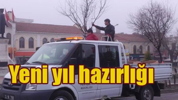 Edirne yeni yıla hazırlanıyor