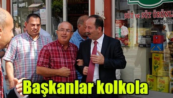 Başkanlar kolkola