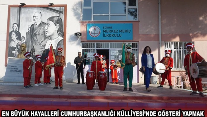 En büyük hayalleri Cumhurbaşkanlığı Külliyesi'nde gösteri yapmak