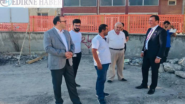 Minsolmaz, incelemelerde bulundu