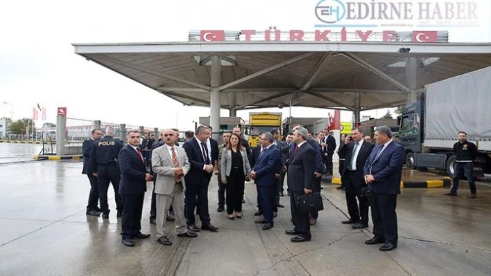 Bakan Yardımcısı Batur Kapıkule'de