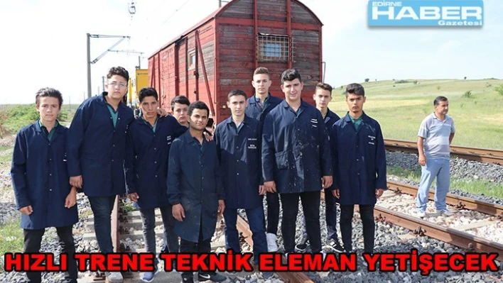 Hızlı trene teknik eleman yetişecek