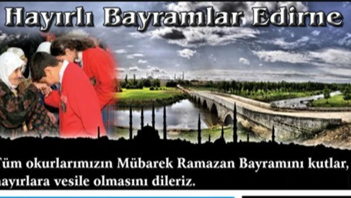 Bayramınız kutlu olsun