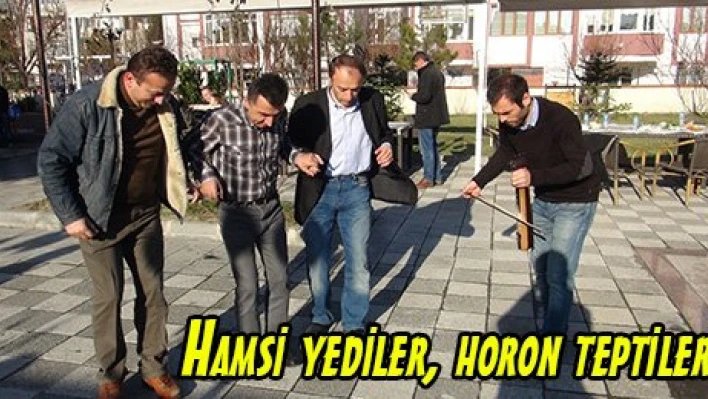 Hamsi yediler, horon teptiler