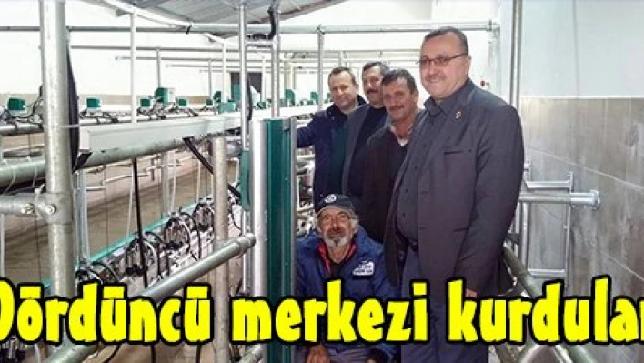 Dördüncü merkezi kurdular