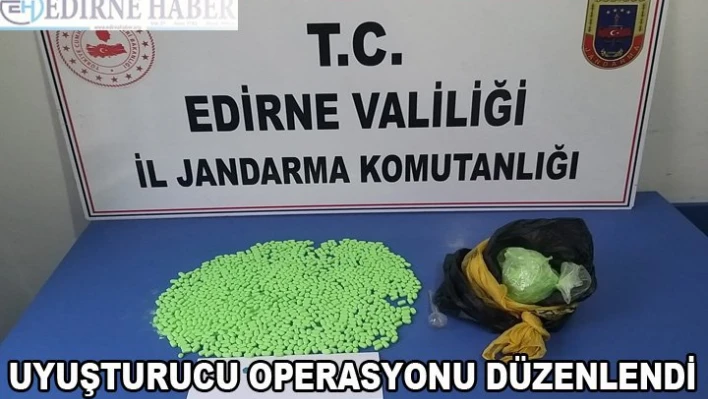  Uyuşturucu operasyonları düzenlendi