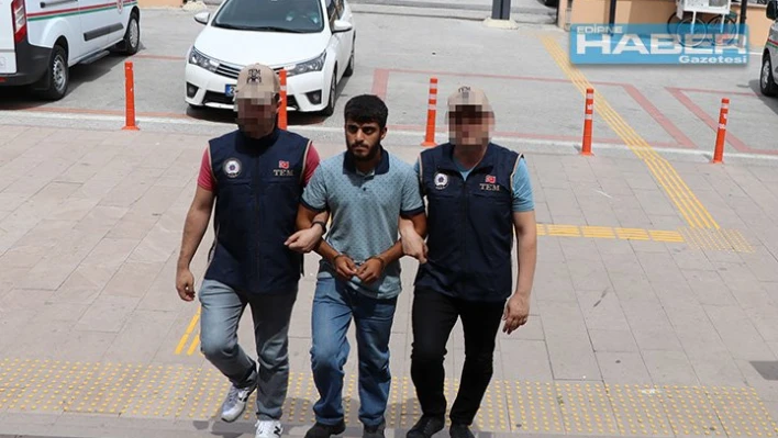 Terör zanlısı adliyeye getirildi