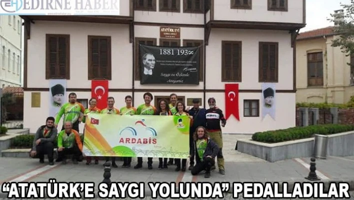 'Ataya saygı yolunda' turu düzenlediler