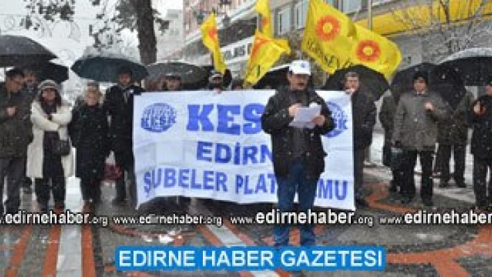 Kar altında eylem