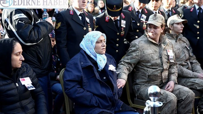 Şehit Esma Çevik için tören düzenlendi
