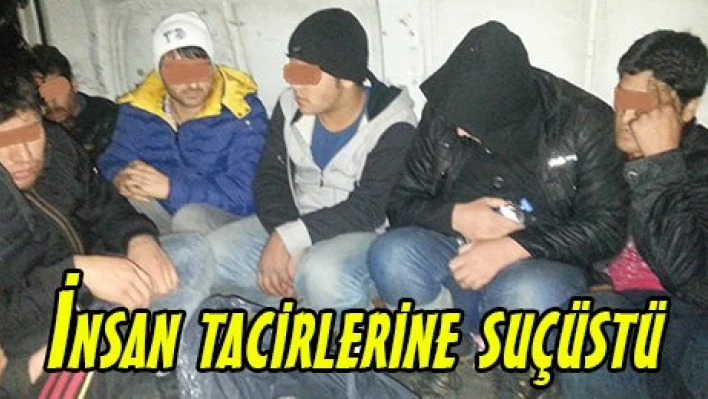 İnsan tacirlerine suçüstü