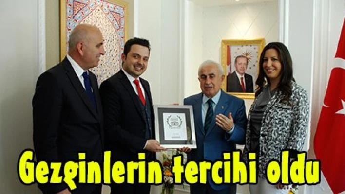 Gezginlerin tercihi oldu