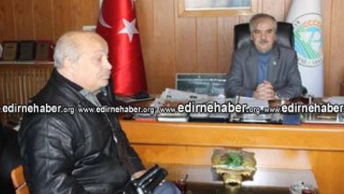 Keşan Engellileri Koruma Derneği'nden Özcan'a ziyaret