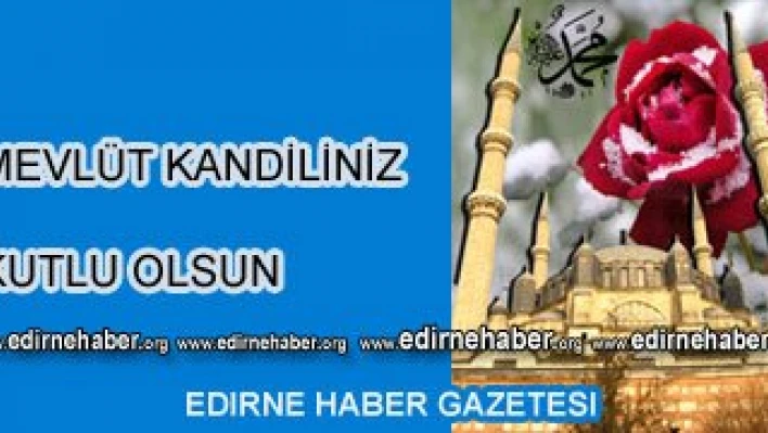 Kandiliniz Mübarek Olsun