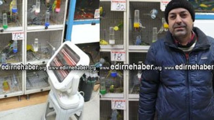 Isıtıcı kullanıyorlar
