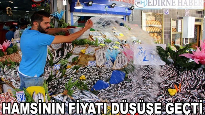 Hamsinin fiyatı düşüşe geçti