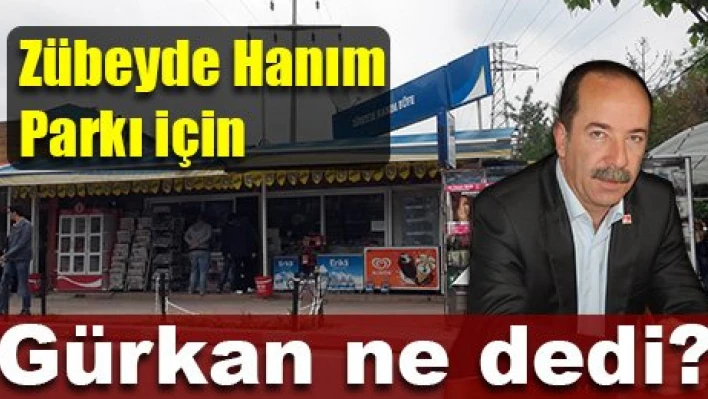 'Yeşil alanı ortadan kaldıran anlayışa karşıyız'