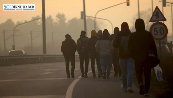 32 düzensiz göçmen yakalandı