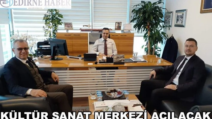 Kültür sanat merkezi açılacak
