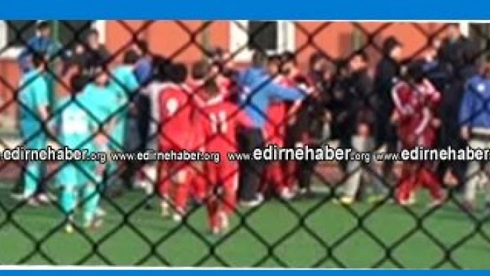 Olaylı maçta 2 gollü galibiyet