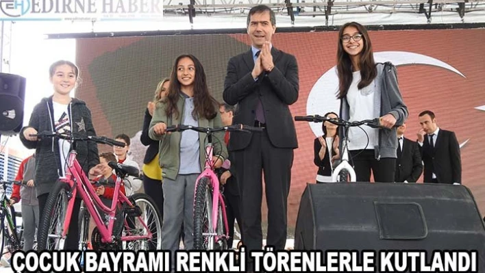 Ulusal Egemenlik ve Çocuk Bayramı renkli törenlerle kutlandı