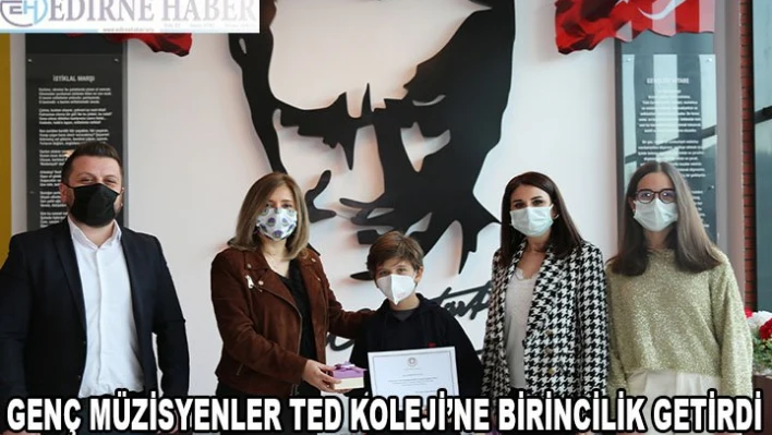 GENÇ MÜZİSYENLER TED KOLEJİ'NE BİRİNCİLİK GETİRDİ