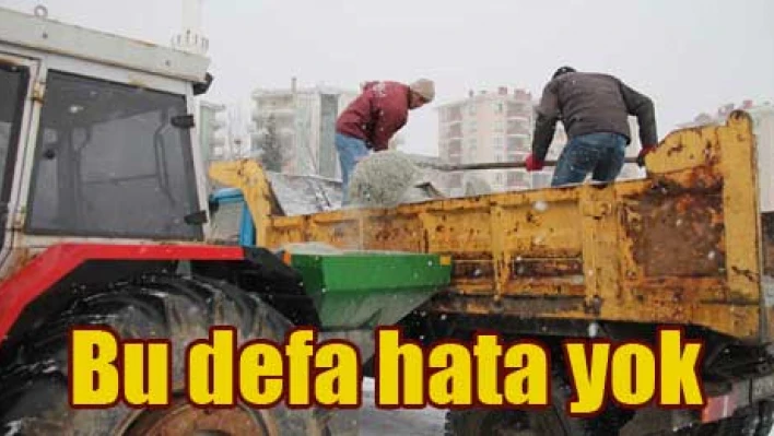 Birkaç saatliğine beyaza büründük