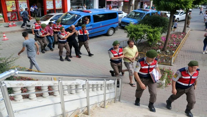 PKK'lılar Adliyeye sevk edildi