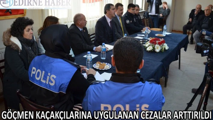 GÖÇMEN KAÇAKÇILARINA UYGULANAN CEZALAR ARTTIRILDI