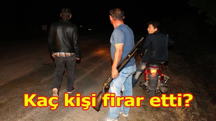 Firar ettiler