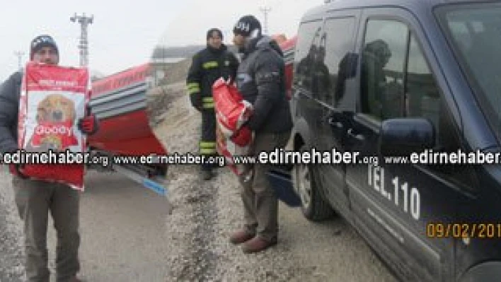 Hayvanlara belediye yetişti
