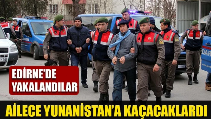 Sınırda yakalandılar