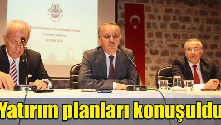 Değerlendirme toplantısı yapıldı