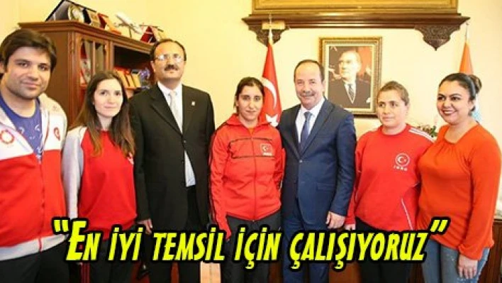 'En iyi temsil için çalışıyoruz'