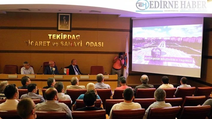 'Tekirdağ en gözde büyükşehirlerden birisi olacak'