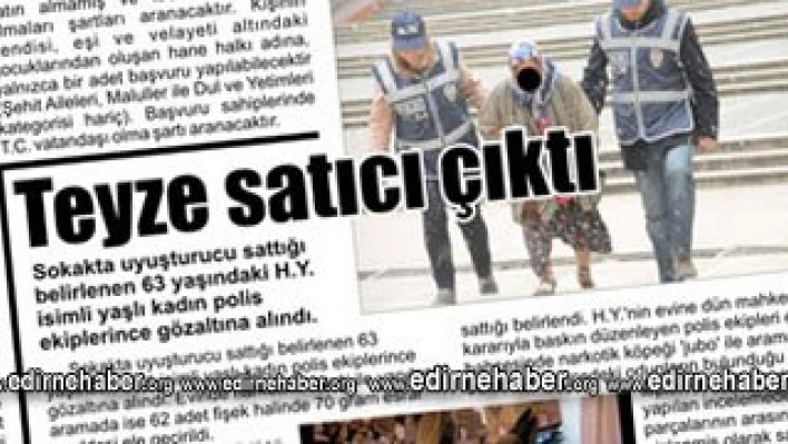 63'lük teyze bu defa kurtulamadı