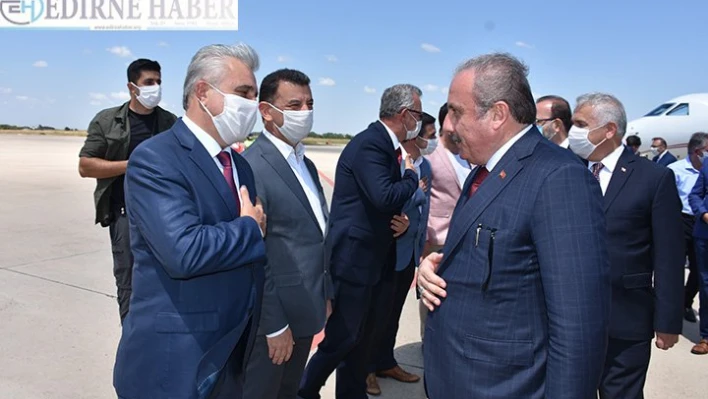 Şentop Tekirdağ'da ziyaretlerde bulundu