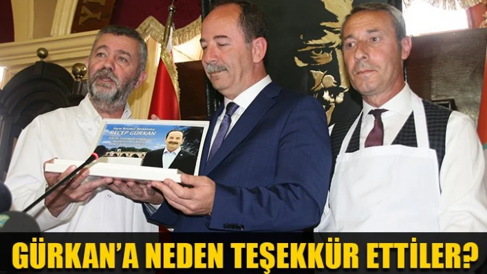 Esnaftan teşekkür tatlısı