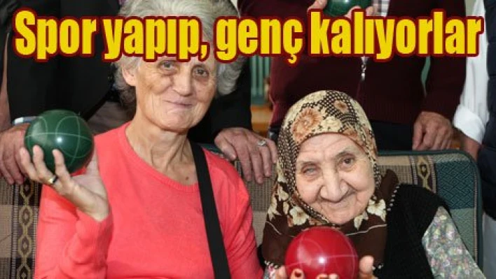 ''Boccia'' oynuyorlar