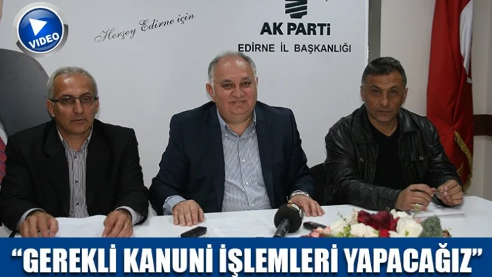 'Katip Üyeleri değiştirsin'