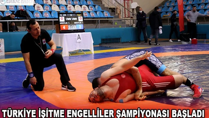 Türkiye İşitme Engelliler Şampiyonası başladı