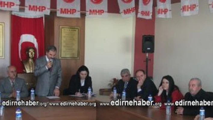 Enez ilçe kongrelerini yaptılar
