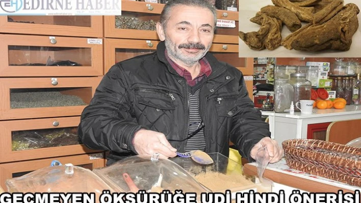 Geçmeyen öksürüğe Udi hindi önerisi